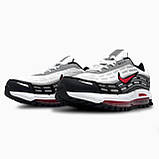 Мужские кроссовки Nike Air Max TL 2.5 White/Black/Red чоловічі кросівки Nike унісекс, фото 2