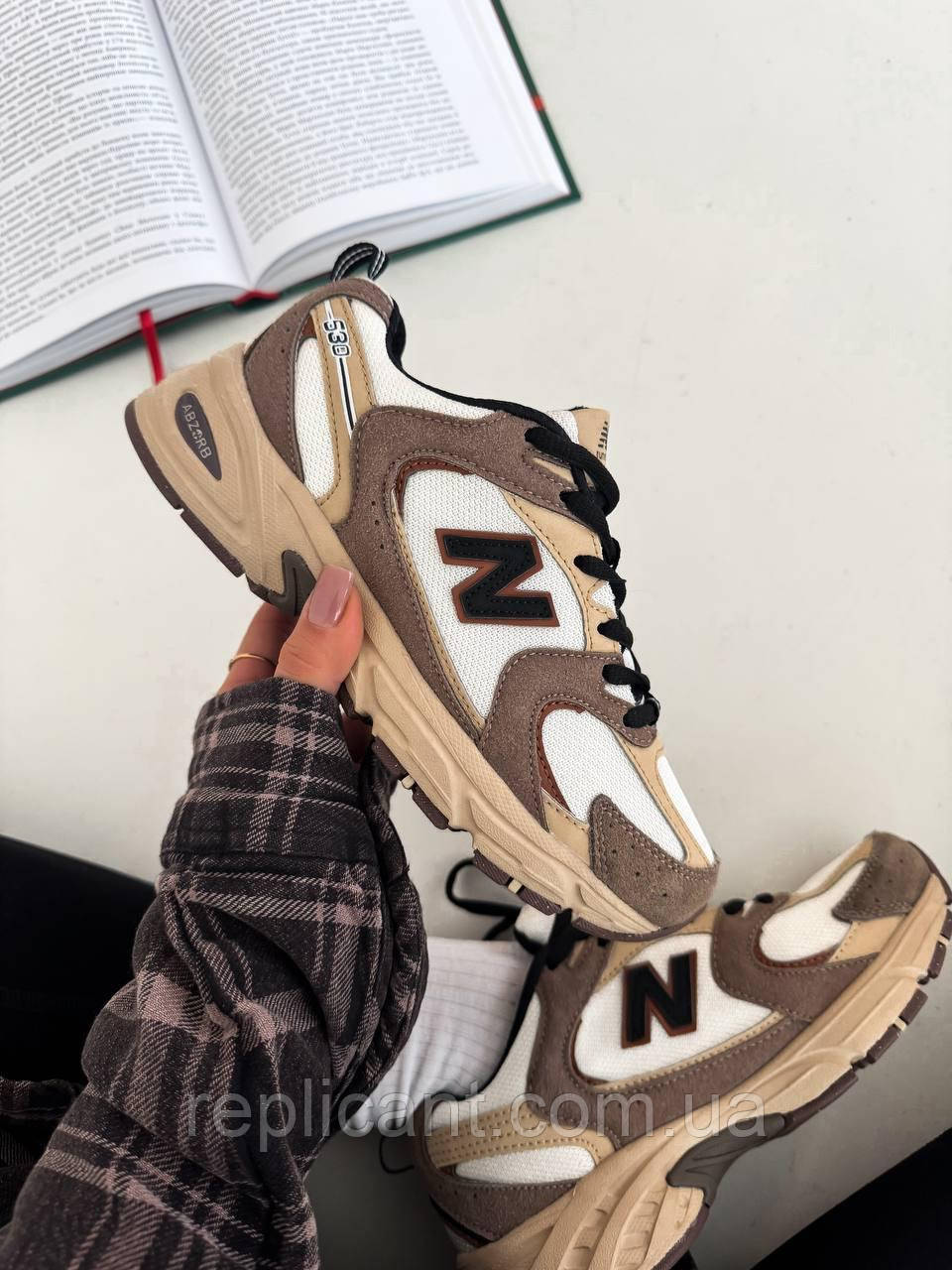 Женские кроссовки New Balance 530 Brown жіночі кросівки New Balance унісекс
