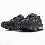 Мужские кроссовки Nike  Shox Ride 2 SP x Supreme Black/Green чоловічі кросівки Nike унісекс, фото 2
