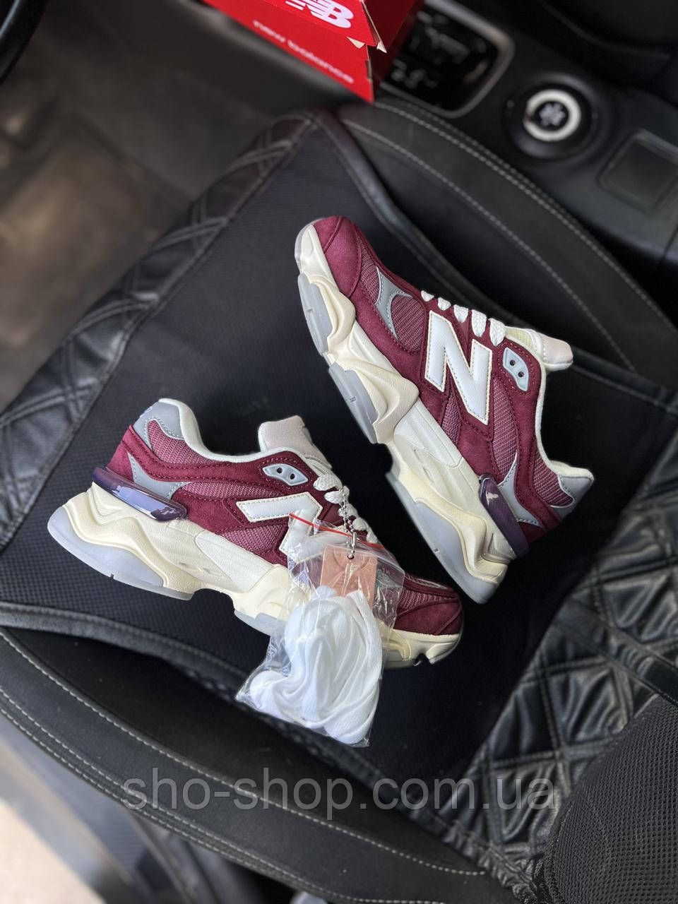 Кроссовки New Balance 9060 Washed Burgundy