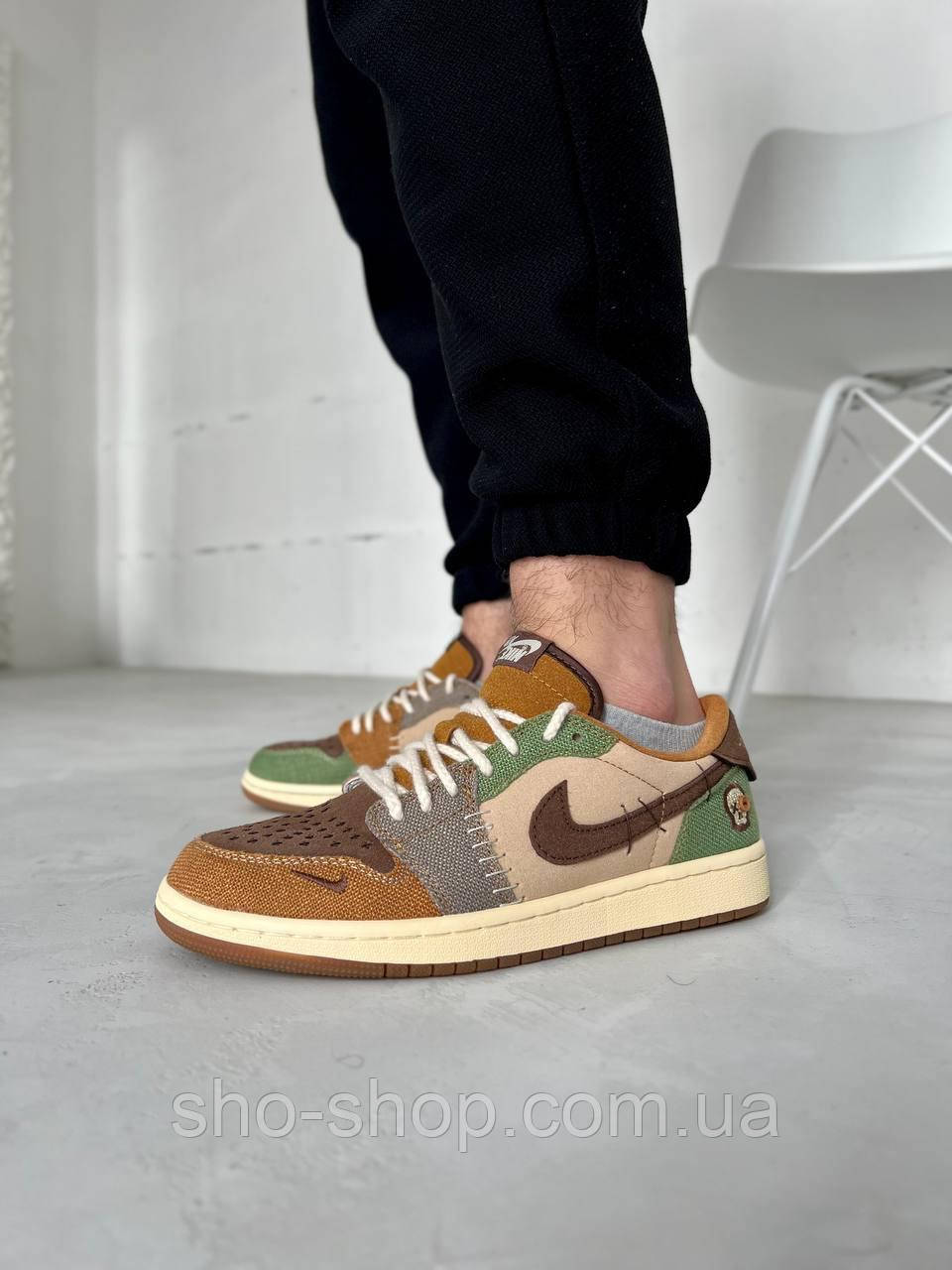 Кроссовки Nike Jr 1 retro low og zion williamson voodoo