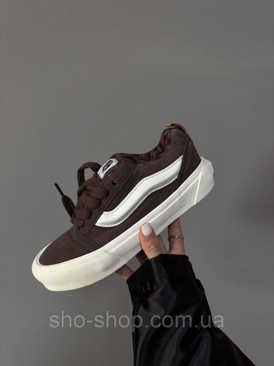 Кросівки Vans KNU BROWN SUEDE premium