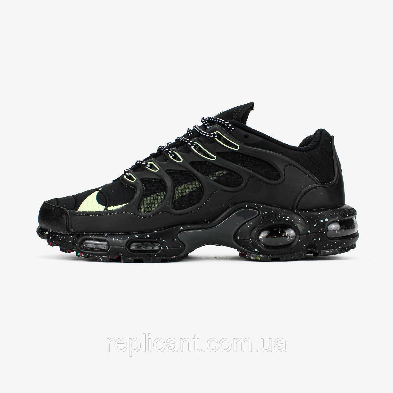 Мужские кроссовки Nike Air Max Terrascape Plus "Black Green" чоловічі кросівки Nike унісекс, фото 1
