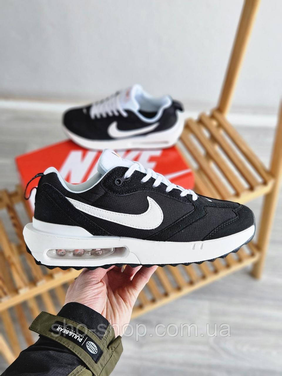 Кросівки Nike air max Dawn black white