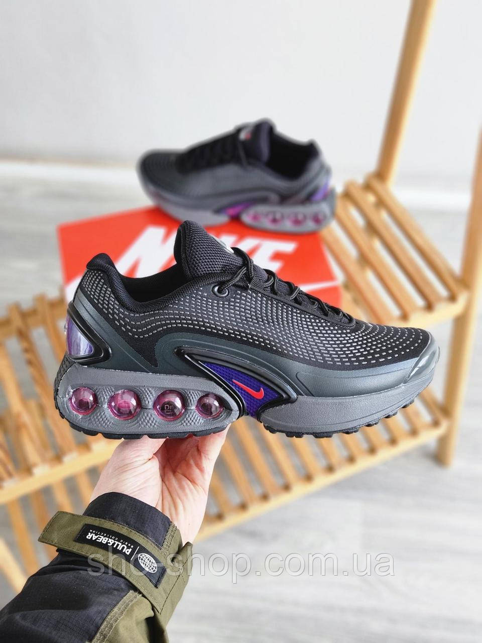 Кросівки Nike air max DN all night black purple