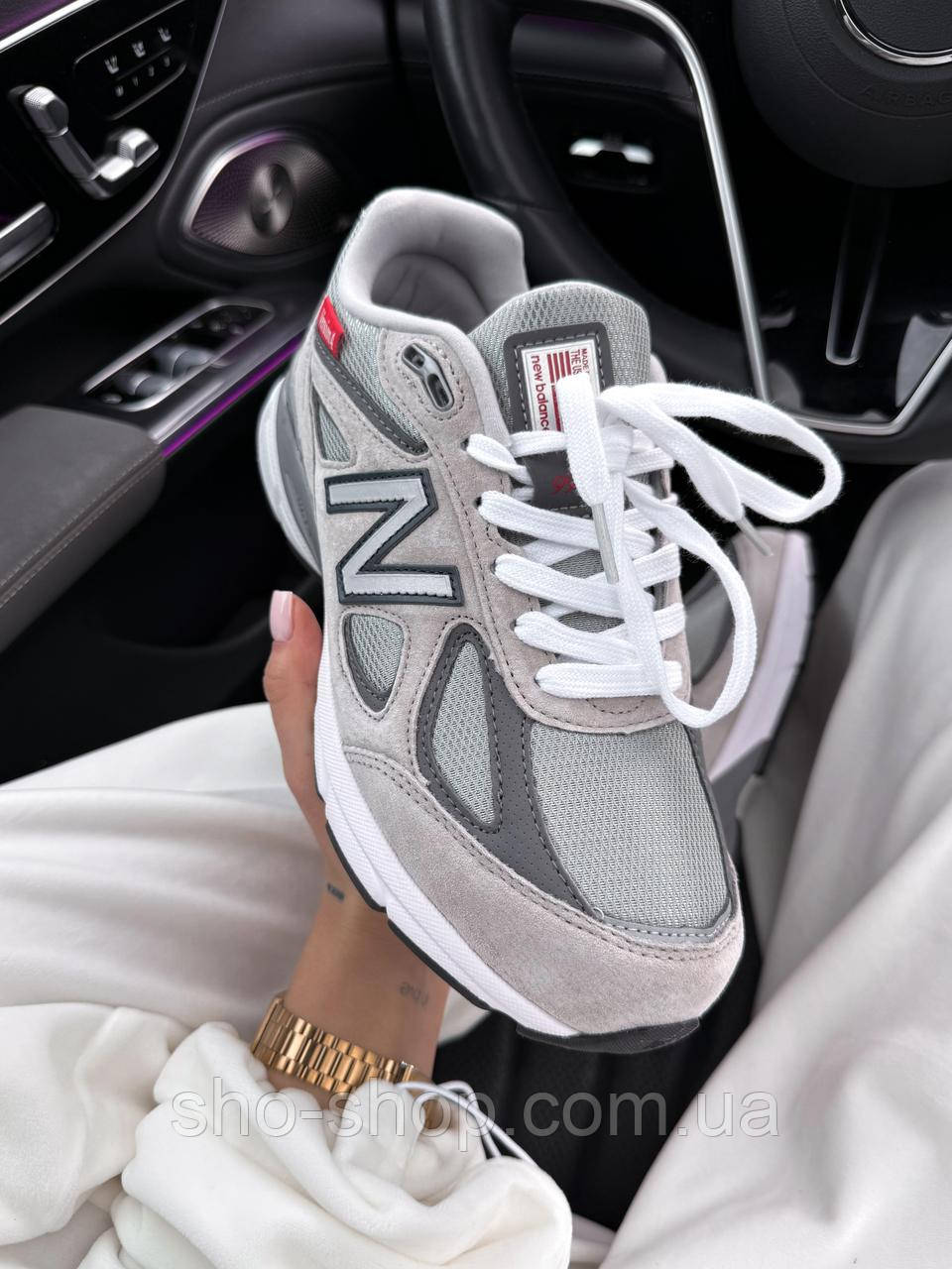 Кросівки New Balance 990v4 'GREY SILVER'