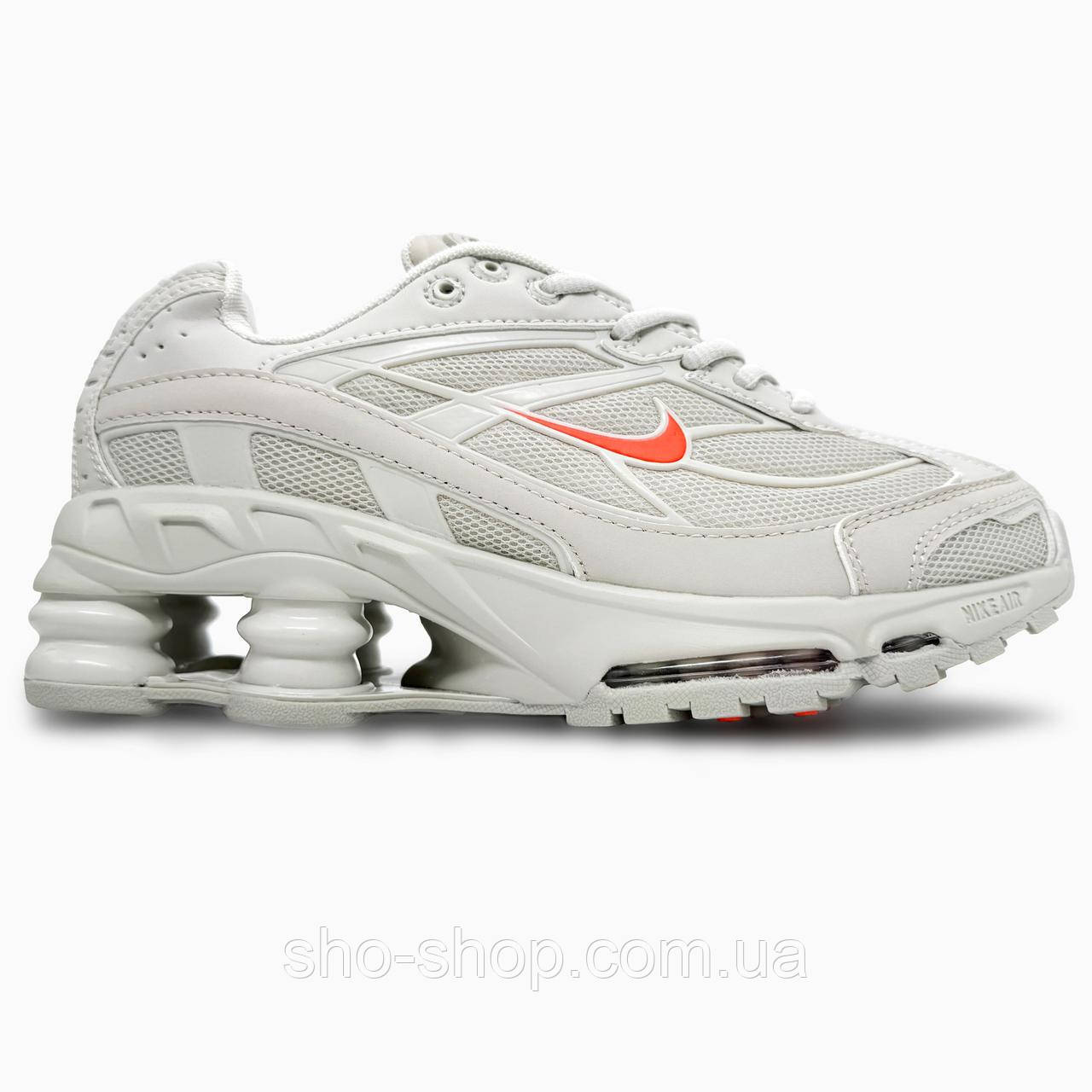 Кроссовки Nike  Shox Ride 2 Light Bone/Orange, фото 1