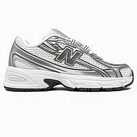 Мужские кроссовки New Balance  740 White/Silver чоловічі кросівки New Balance унісекс