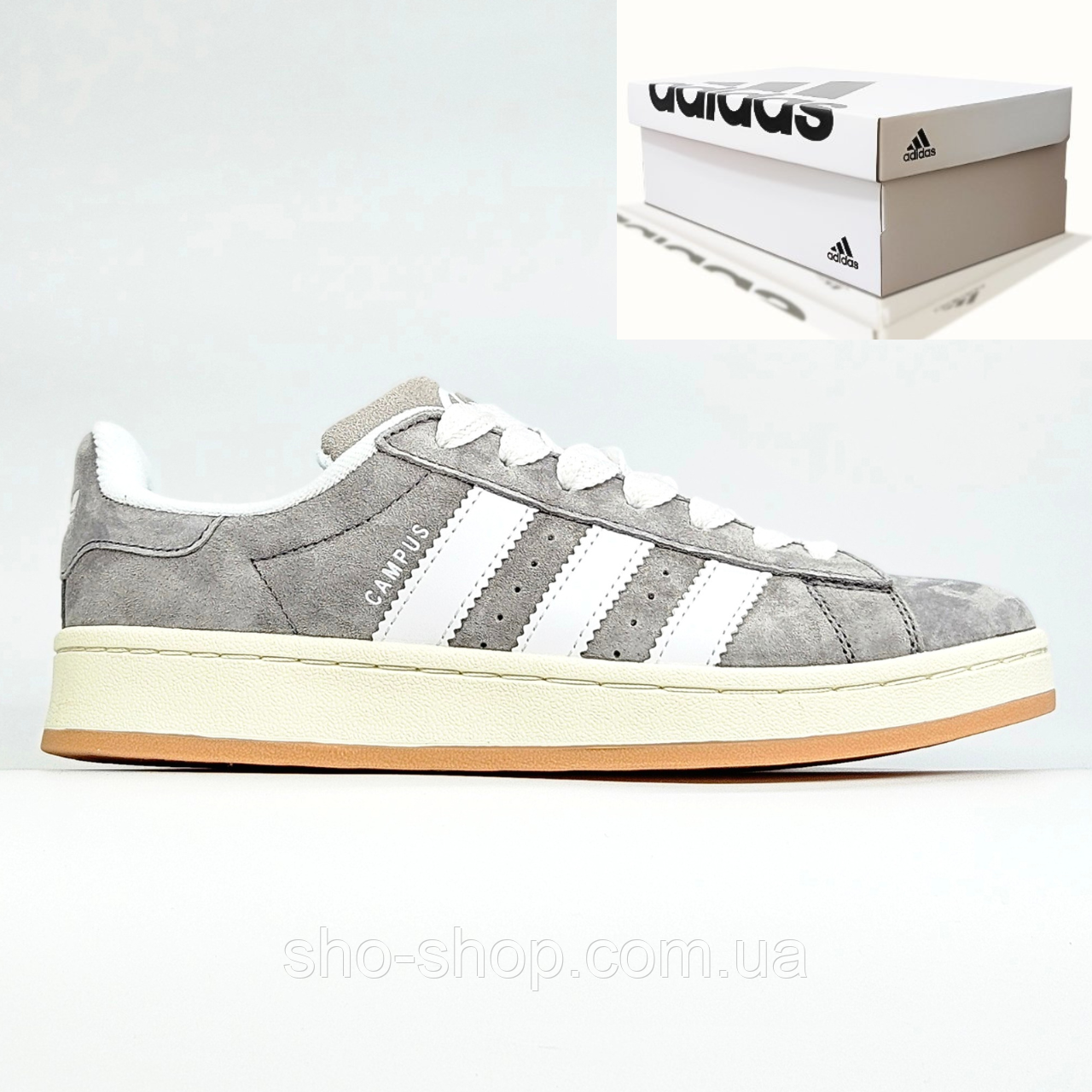 Кросівки Adidas Campus grey white