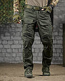 Тактичні штани Misterioso G3 з наколінниками та кишенями під магазини ДЛ6499 ТМ, фото 2