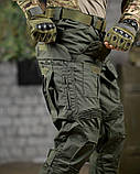 Тактичні штани Misterioso G3 з наколінниками та кишенями під магазини ДЛ6499 ТМ, фото 5