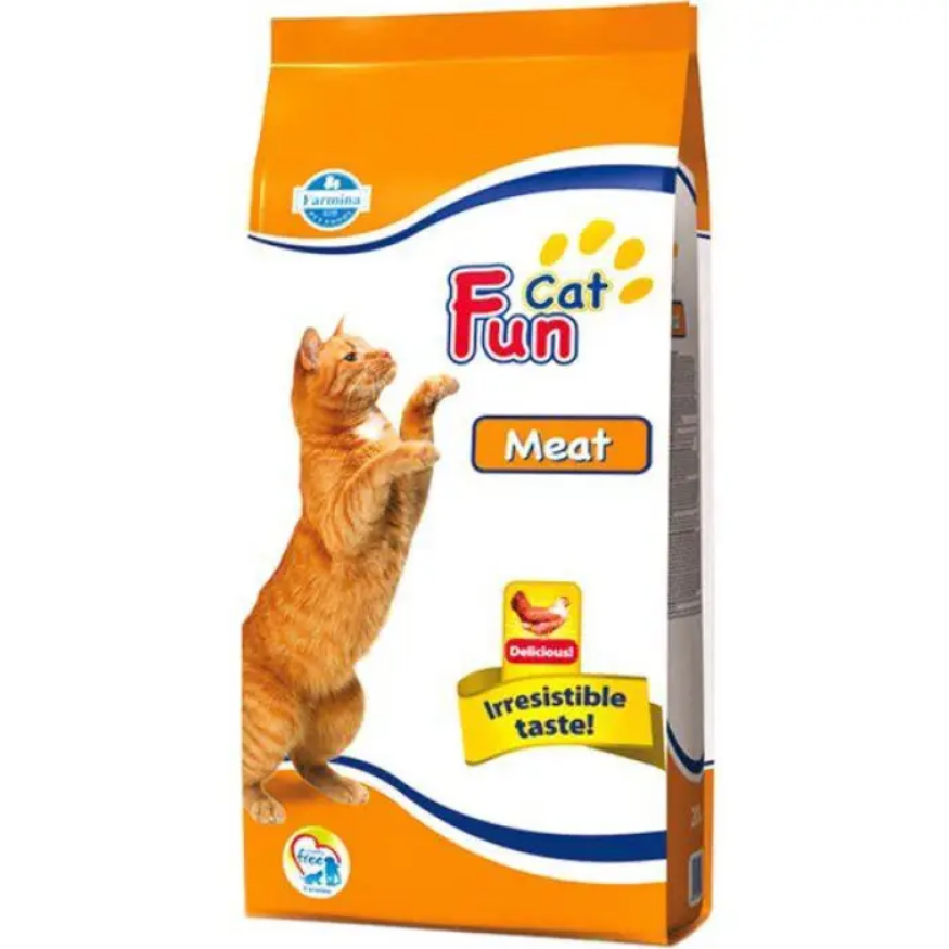 Farmina Fun Cat Meat сухий корм для дорослих кішок з м'ясом 20 кг