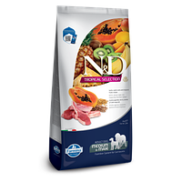 Сухий низькозерновий корм Farmina N&D Tropical Selection для собак середніх та великих порід з ягнятком 10 кг