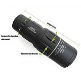 Компактний монокуляр Bushnell 16x52 монокль бушнел, фото 5