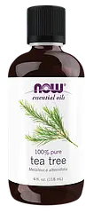 Олія чайного дерева, Tea Tree, Now Foods, Essential Oils, 118 мл.
