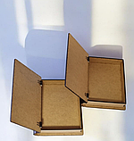 Подарункова стильна коробка у вигляді книги для школярів з малюнком, фото 7