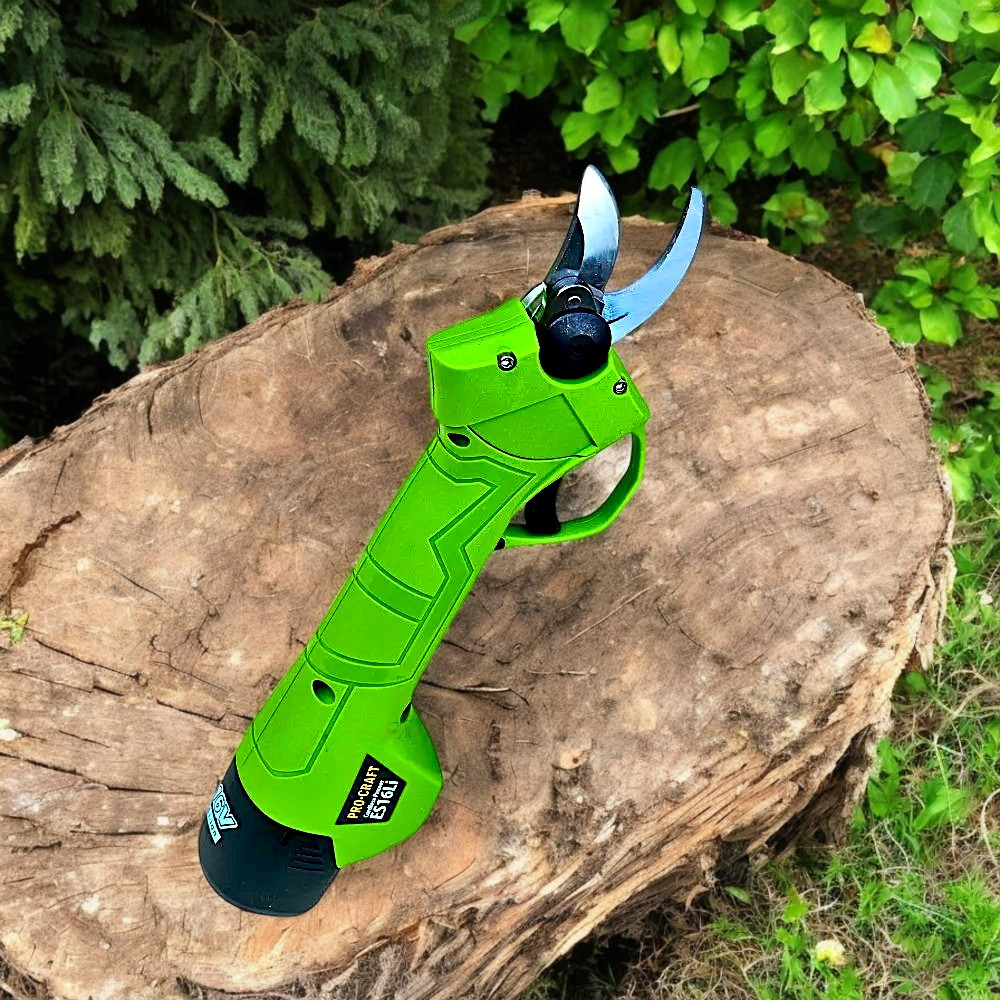 Секатор електричний Procraft ES16Li Потужний акумуляторний секатор 16V 2Ah Якісний секатор Прокрафт