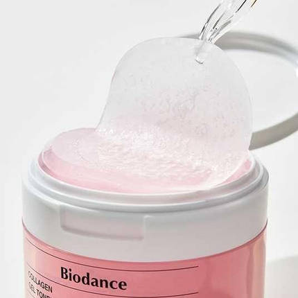 Педи для обличчя з підтягувальним ефектом Biodance Collagen Gel Toner Pads 60 шт, фото 3