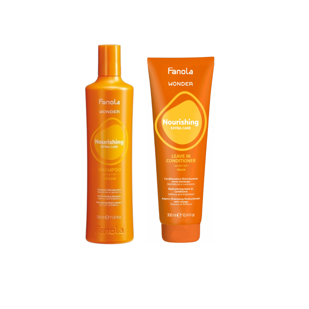 Набір для догляду за сухим волоссям Fanola Wonder Nourishing шампунь 350мл, кондиціонер 350 мл