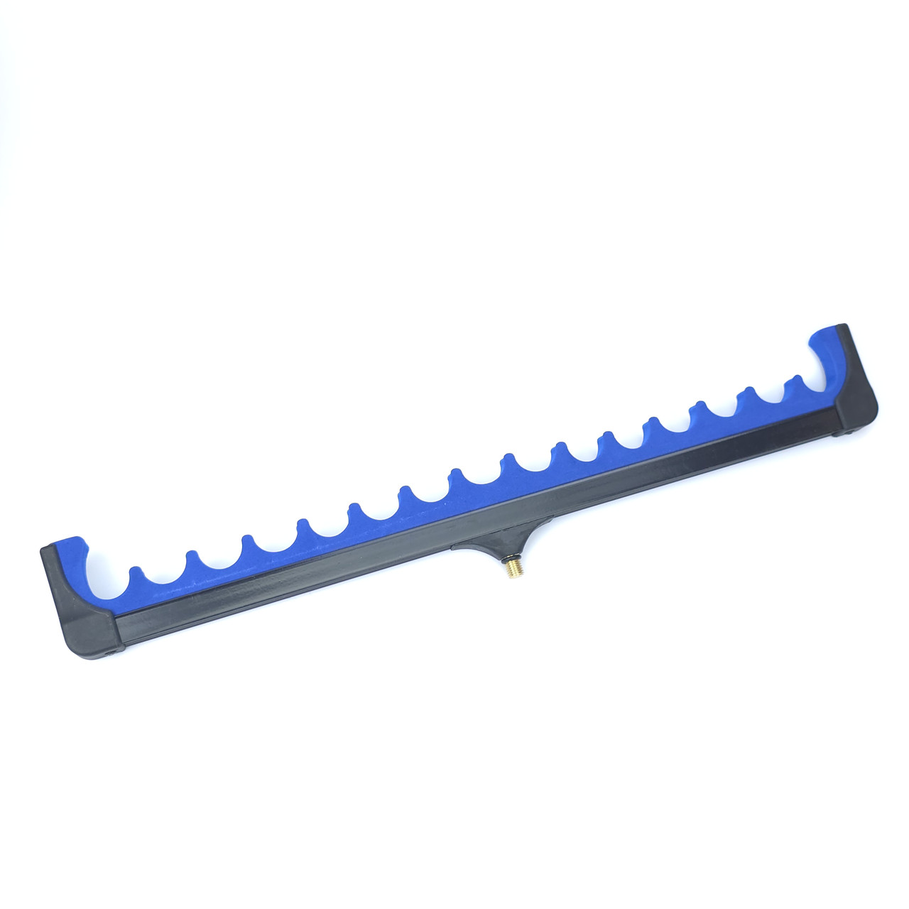 Підставка фідерна гребінка для вудилищ 15 секцій синя гребінка для фідера, фото 1