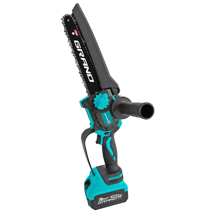 Акумуляторна пила ланцюгова Grand АПЦ-20V/M8"-4 з телескопічною штангою