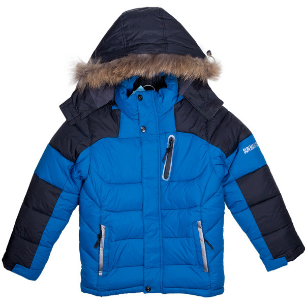 Куртка зимняя для мальчика утеплитель холофайбер - фото 3 - id-p464163294
