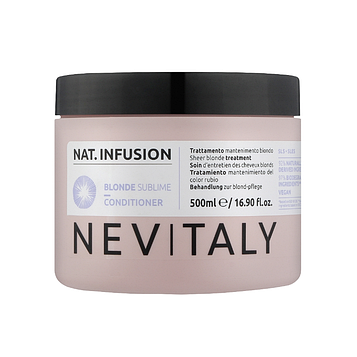 Крем-ополіскувач для нейтралізації жовтих відтінків на волоссі Nevitaly Sheer Blonde Treatment, 500 мл (1033431)