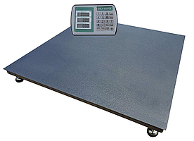 Платформні ваги на 300 кг (800х800 мм) від виробника Гіперцентр, з калькулятором, серія «ЕКОНОМ»