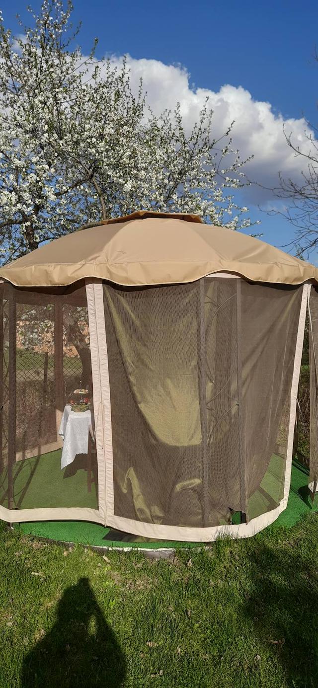 тент для недорогої альтанки