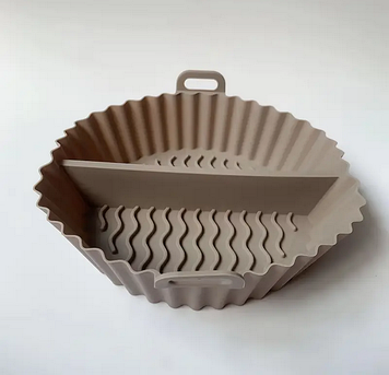 Силіконова форма роздільна для аерогрилів та аерофритюрниць HH-22 сірий