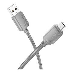 USB Hoco X113 Micro 2.4A Колір Сірий
