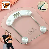 Ваги скляні підлогові прозорі до 150кг DT-2003 електронні з цифровим екраном