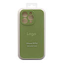 Чохол Silicone Case Full Size with Frame для iPhone 16 Pro Max Колір 06.Light Pink, фото 4