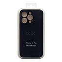 Чохол Silicone Case Full Size with Frame для iPhone 16 Pro Max Колір 06.Light Pink, фото 7