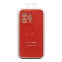 Чохол Silicone Case Full Size with Frame для iPhone 16 Pro Max Колір 06.Light Pink, фото 11