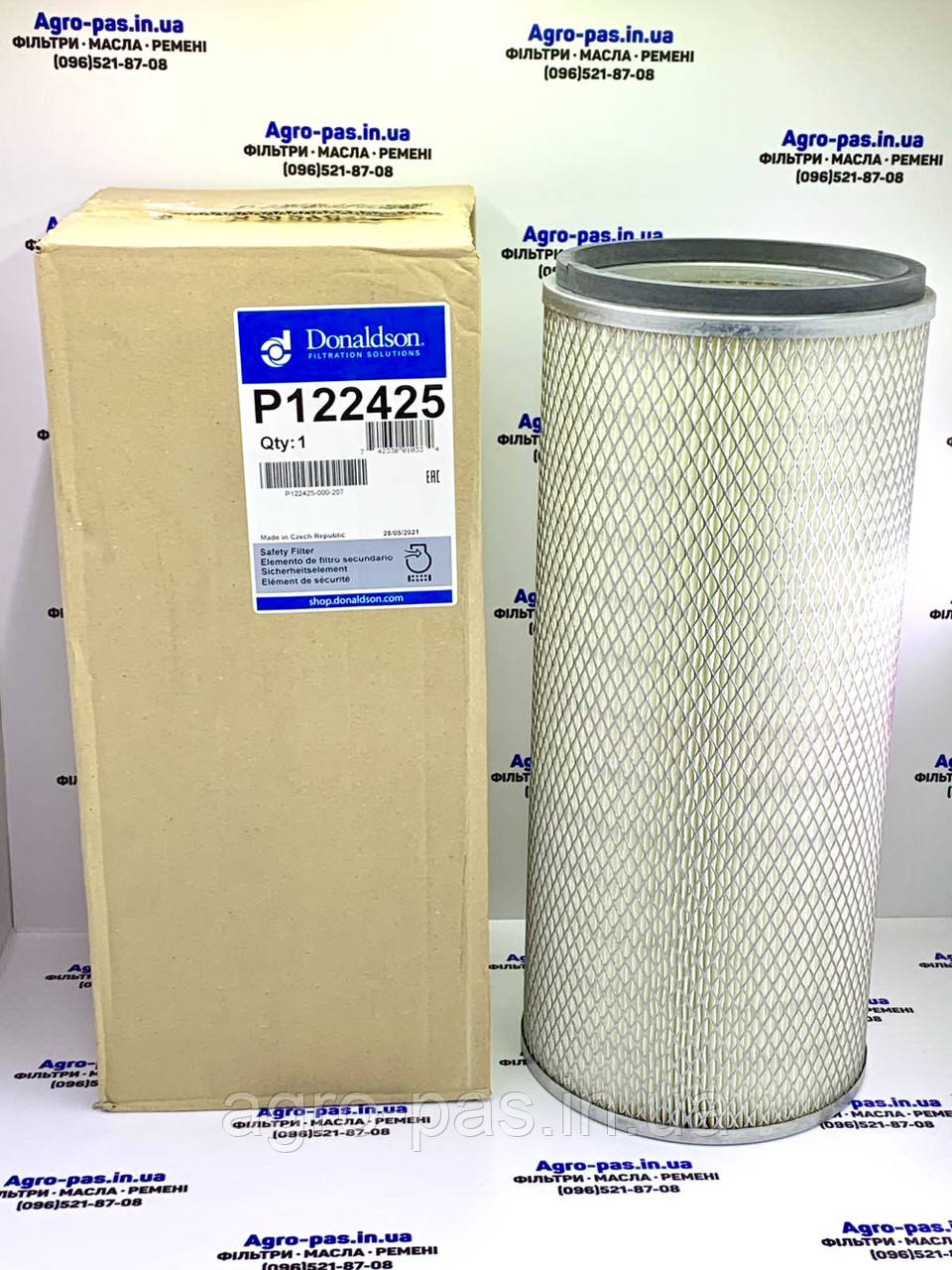 Фільтр повітряний  P122425, SA10879,  906018T1, 71368962, PA2410, 680588C1, AF929, LAF1456, SL8862, 42638, фото 1