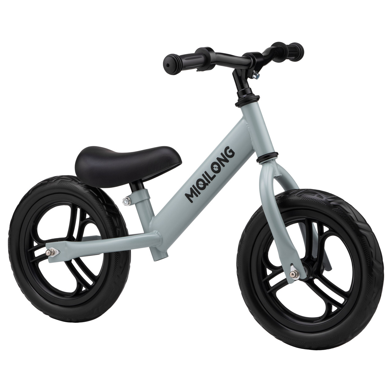 Біговел дитячий Miqilong BTC-SC12-OLIVE діаметр 12" оливковий, фото 1