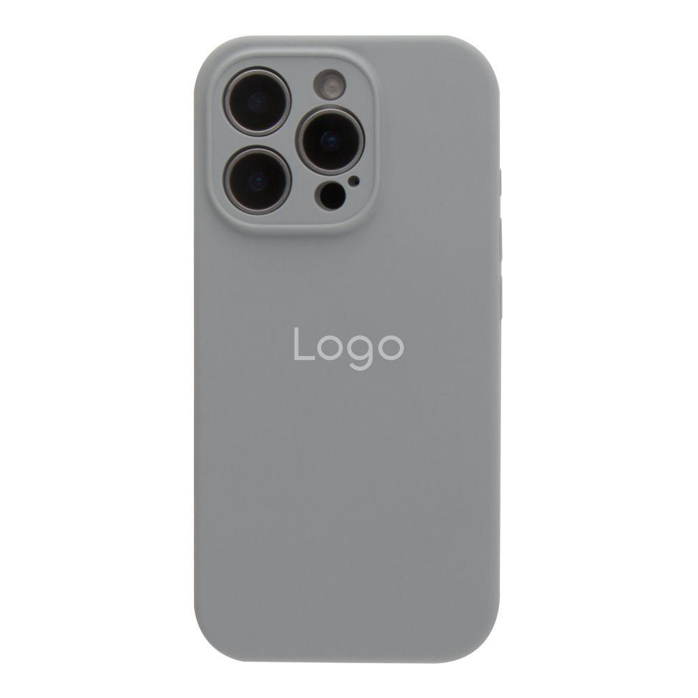 Чохол Silicone Case Full Size with Frame для iPhone 16 Pro Max Колір 26.Mist Blue