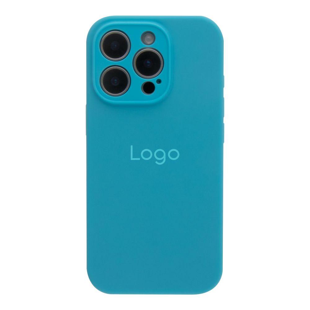 Чохол Silicone Case Full Size with Frame для iPhone 16 Pro Max Колір 16.Blue