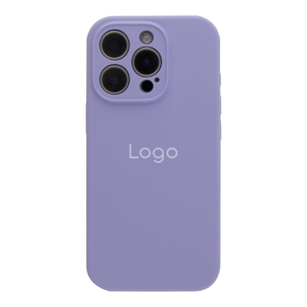 Чохол Silicone Case Full Size with Frame для iPhone 16 Pro Max Колір 39.Elegant Purple