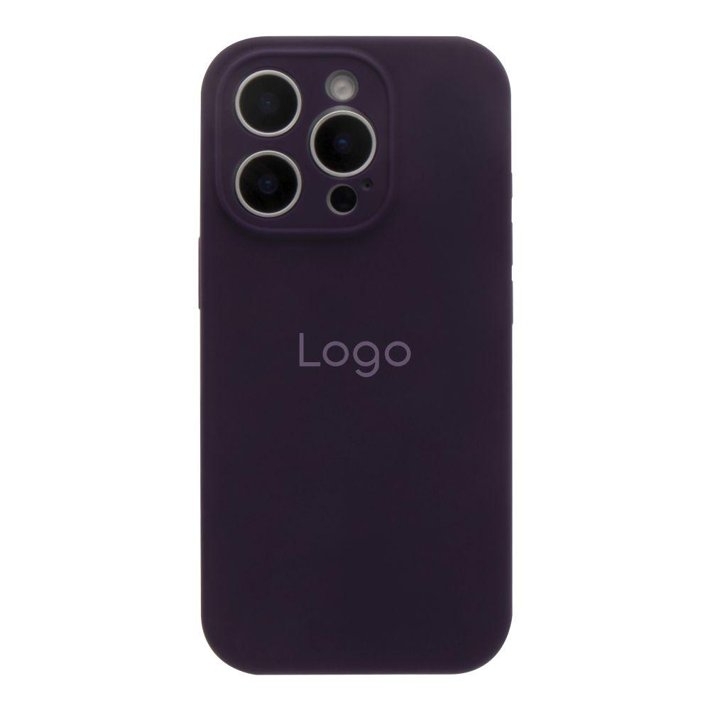 Чохол Silicone Case Full Size with Frame для iPhone 16 Pro Max Колір 82.Elderberry