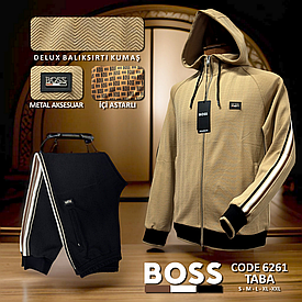 Качественный мужской спортивный костюм Boss (Турция)