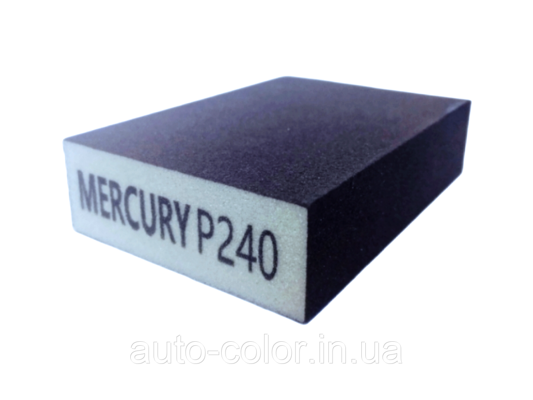 Шліфувальний брусок P240 Mercury 100*70*25 мм, фото 1