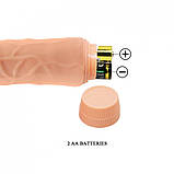 Мультишвидкісний вібратор фаллоімітатор Barbara 7.6", фото 5