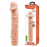 Мультишвидкісний вібратор фаллоімітатор Barbara 8.8", фото 7