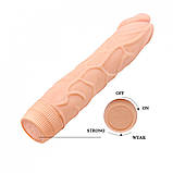 Мультишвидкісний вібратор фаллоімітатор Barbara 8.8", фото 10