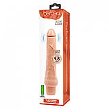 Мультишвидкісний вібратор фаллоімітатор Barbara 9.8", фото 8