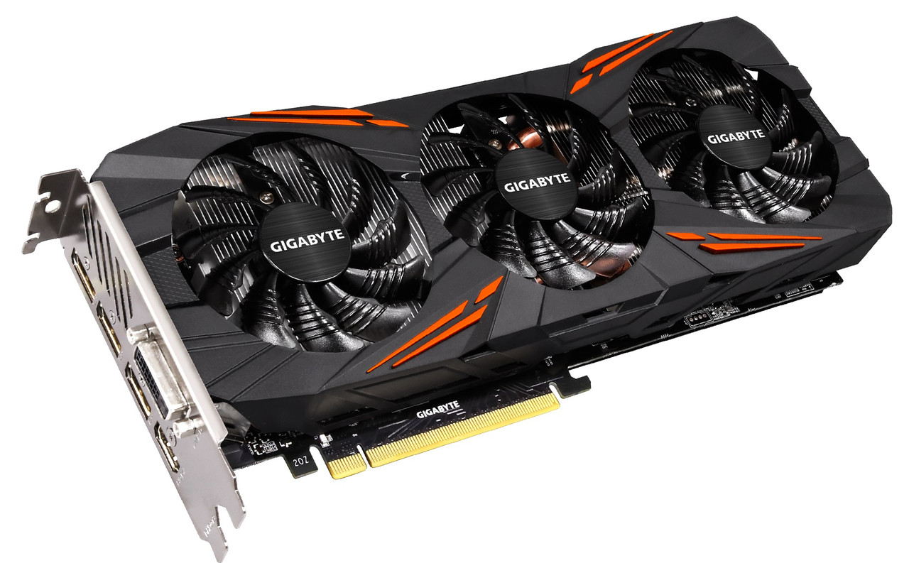 Відеокарта GIGABYTE GeForce GTX 1070 G1 Gaming (GV-N1070G1 GAMING-8GD) ( GTX1070 8GD5 ) Гарантія 6 місяців
