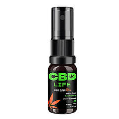 CBD-олія (канабідіол) 10%, 500 КБД, смак м'яти, 10 мл, CBD Life