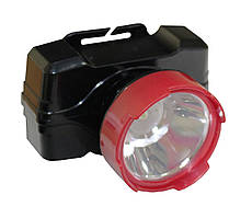 Налобний ліхтаркLED HL5 1W 6500K 4H 100L bat: 3,7V 1,2A IP53 TechnoSystems